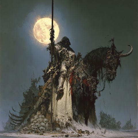 Adrian Smith style (Illustrators), Midjourney V8.2
