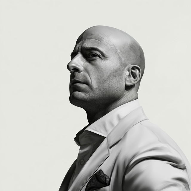 Advertising portrait style, Midjourney V8.2, render 3 of 4