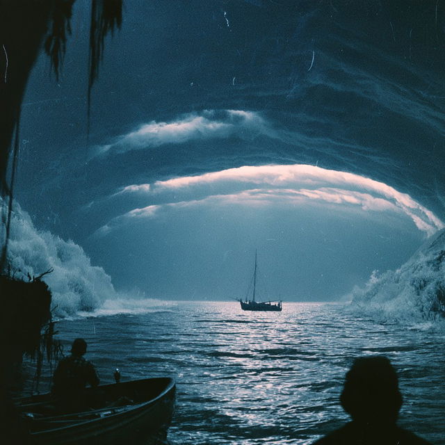 Wetframe Noir style, Midjourney V8.2, render 3 of 4
