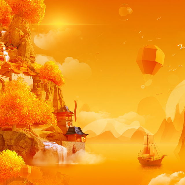 Saffron Megascape style, Midjourney V8.2, render 3 of 4