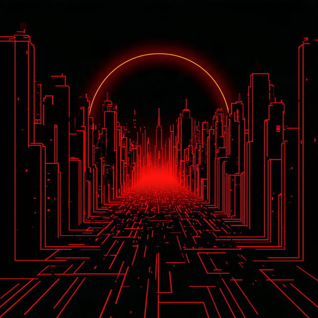 Cryoneon style, Midjourney V8.2, render 4 of 4