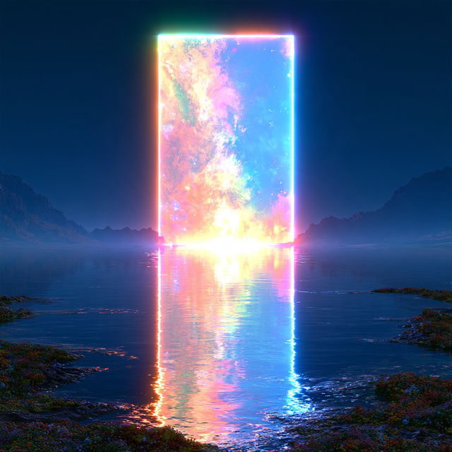 Darkroom Prismcraft style, Midjourney V8.2, render 3 of 4