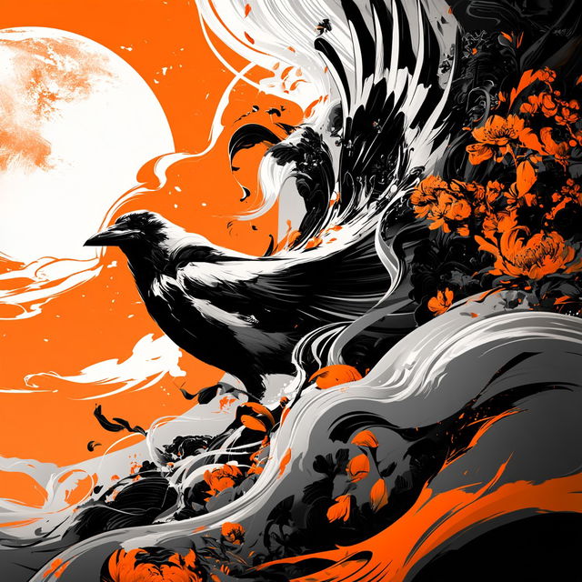 Orange Rook style, Midjourney V8.2, render 2 of 4