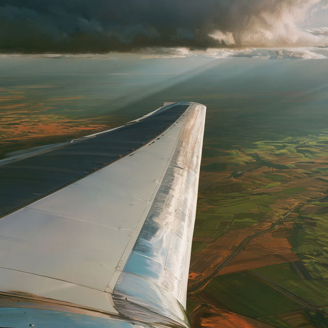 Aerial view style, Midjourney V8.2, render 2 of 4