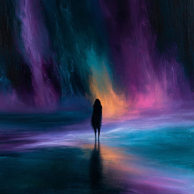Indigoviolet Monastics style, Midjourney V8.2, render 4 of 4