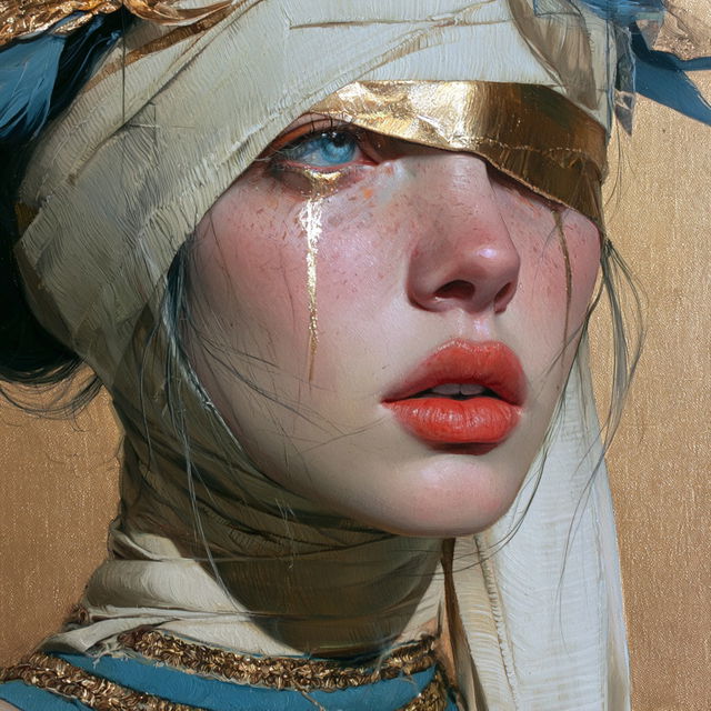 Afarin Sajedi style, Midjourney V8.2, render 3 of 4
