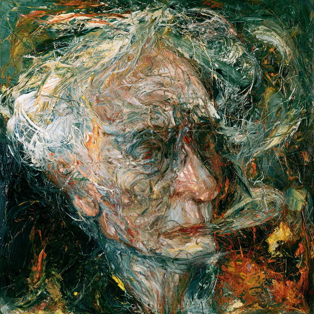 Affandi style, Midjourney V8.2, render 4 of 4