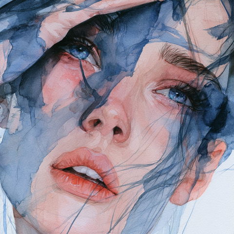 Agnes Cecile style (Painters), Midjourney V8.2
