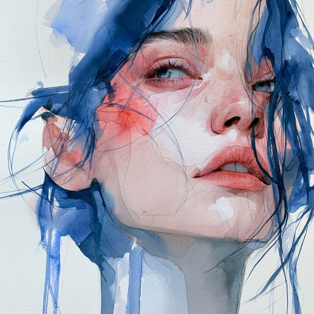 Agnes Cecile style, Midjourney V8.2, render 4 of 4