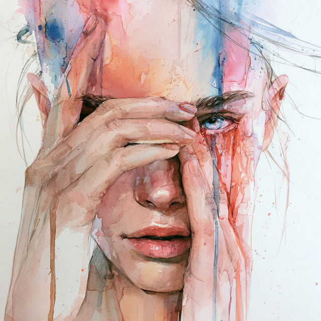Agnes Cecile style, Midjourney V8.2, render 3 of 4