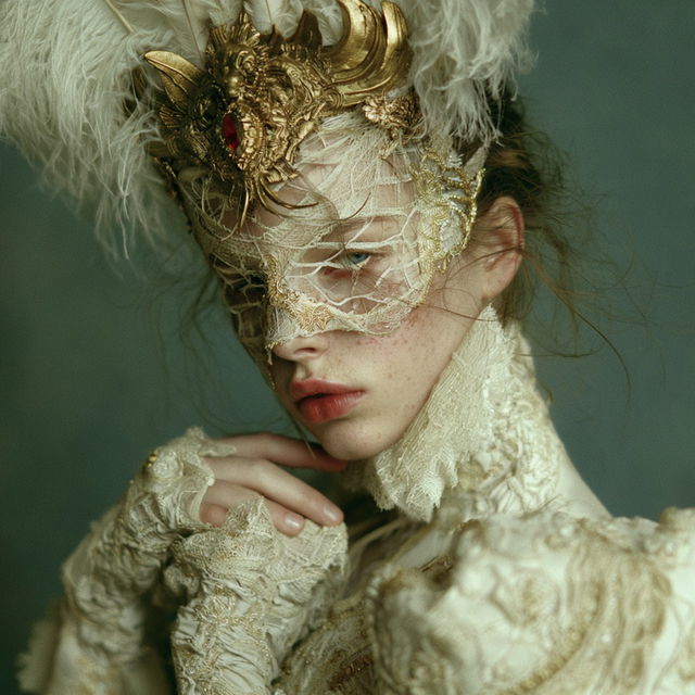 Agnieszka Lorek style, Midjourney V8.2, render 3 of 4