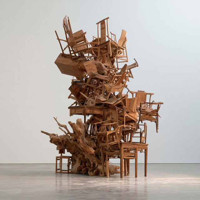 Ai Weiwei style, Midjourney V8.2, render 4 of 4