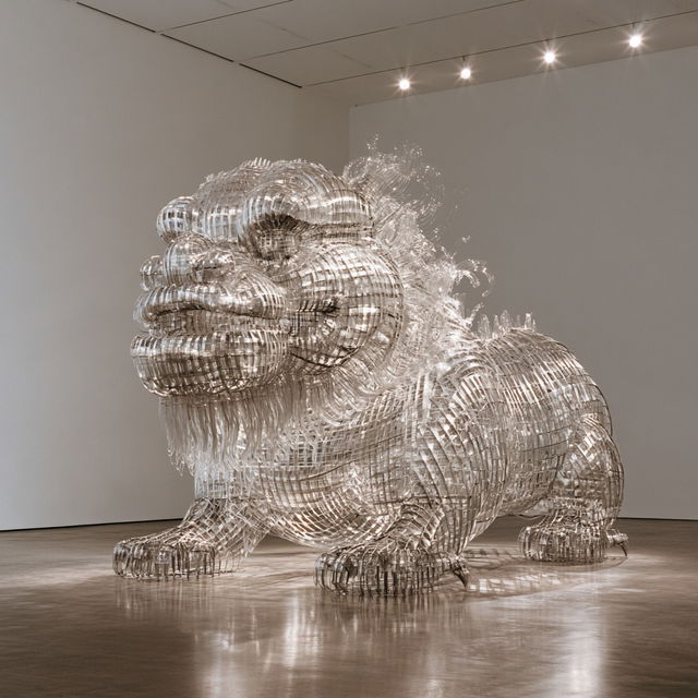 Ai Weiwei style, Midjourney V8.2, render 3 of 4