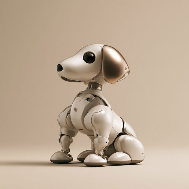 Aibo style, Midjourney V8.2, render 4 of 4