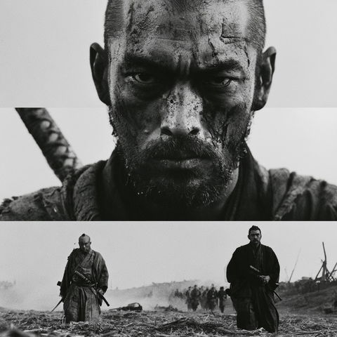 Akira Kurosawa style (Filmmakers), Midjourney V8.2