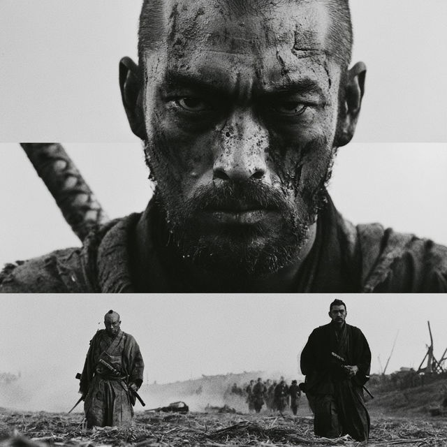 Akira Kurosawa style, Midjourney V8.2, render 1 of 4
