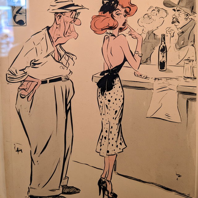 Al Capp style, Midjourney V8.2, render 1 of 4