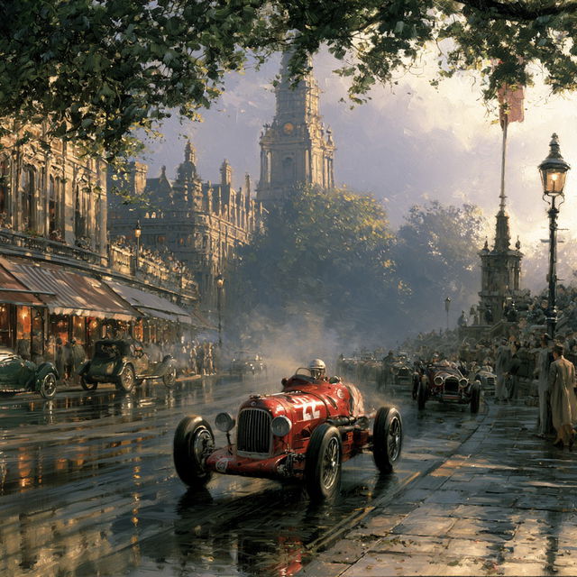 Alan Fearnley style, Midjourney V8.2, render 2 of 4