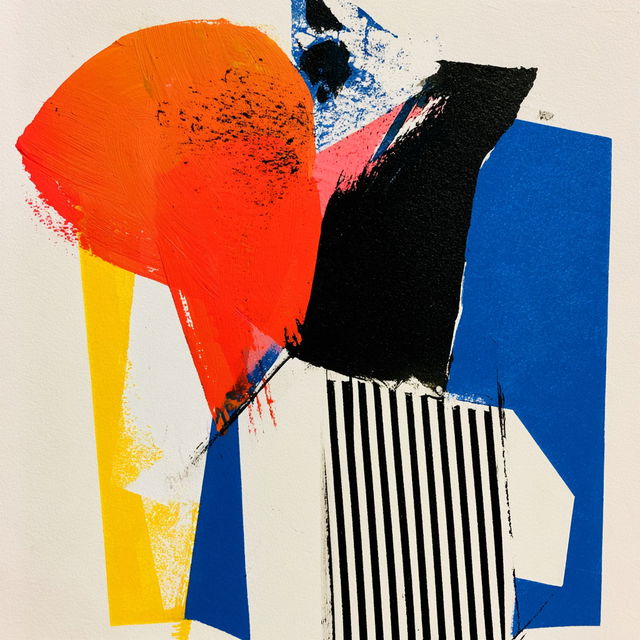 Alan Fletcher style, Midjourney V8.2, render 2 of 4