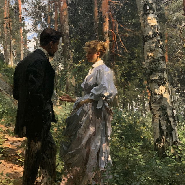 Albert Edelfelt style, Midjourney V8.2, render 2 of 4