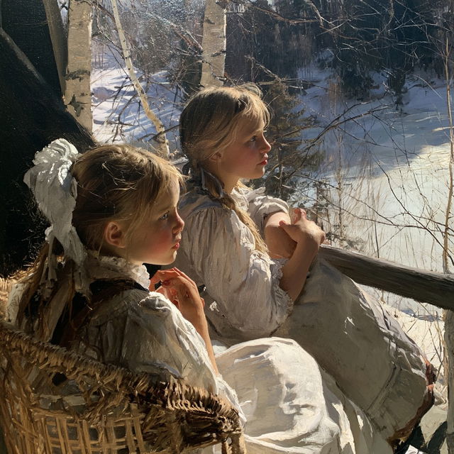Albert Edelfelt style, Midjourney V8.2, render 4 of 4