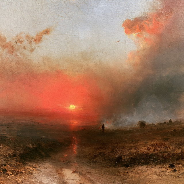 Albert Goodwin style, Midjourney V8.2, render 4 of 4