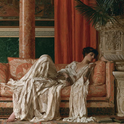 Albert Joseph Moore style (Painters), Midjourney V8.2