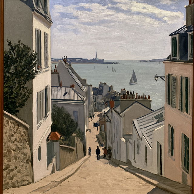 Albert Marquet style, Midjourney V8.2, render 2 of 4