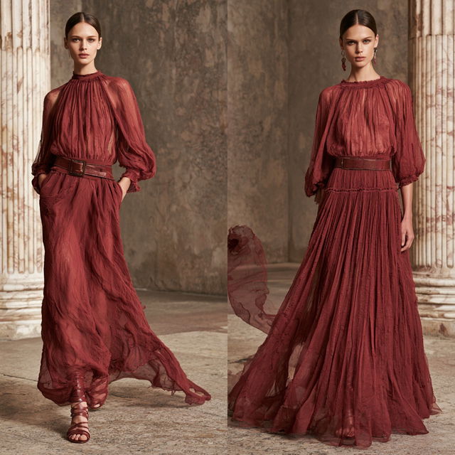 Alberta Ferretti style, Midjourney V8.2, render 3 of 4