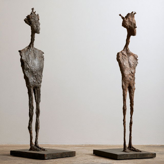 Alberto Giacometti style, Midjourney V8.2, render 3 of 4