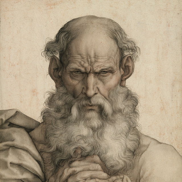 Albrecht Durer style, Midjourney V8.2, render 2 of 4