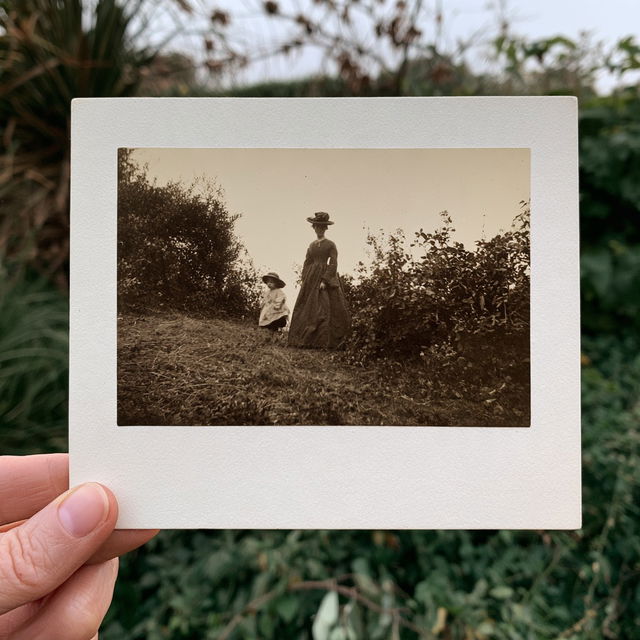 Albumen print style, Midjourney V8.2, render 4 of 4