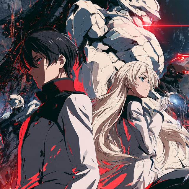 Aldnoah.Zero style, Midjourney V8.2, render 4 of 4