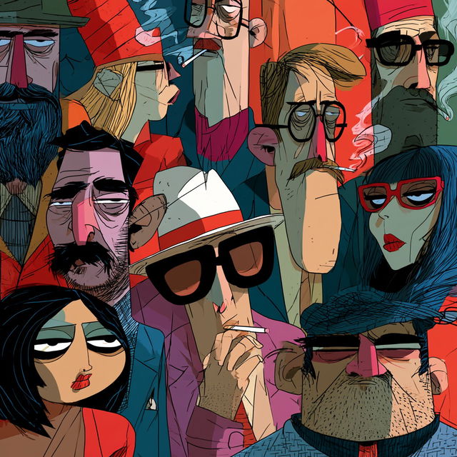 Ale Giorgini style, Midjourney V8.2, render 4 of 4