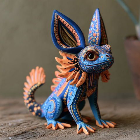 Alebrije style (Techniques), Midjourney V8.2