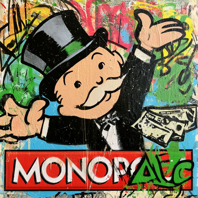 Alec Monopoly style, Midjourney V8.2, render 2 of 4