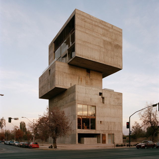 Alejandro Aravena style, Midjourney V8.2, render 2 of 4
