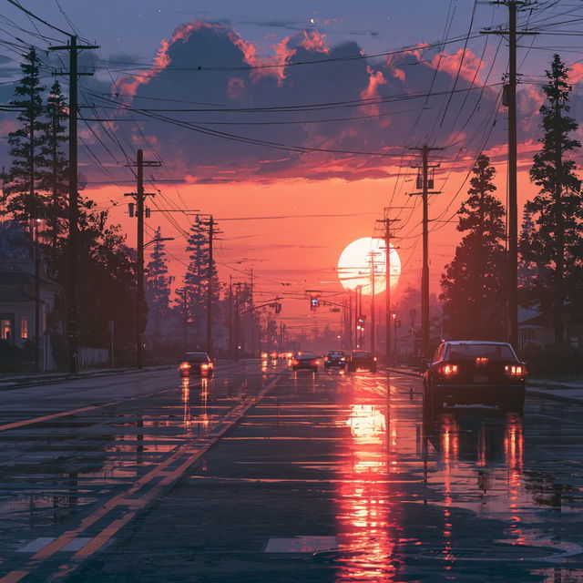 Alena Aenami style, Midjourney V8.2, render 2 of 4