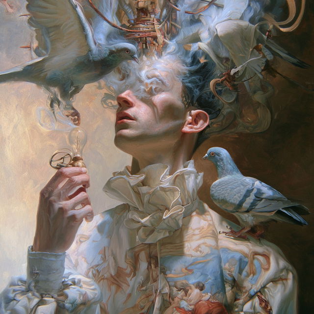Alex Alemany style, Midjourney V8.2, render 1 of 4