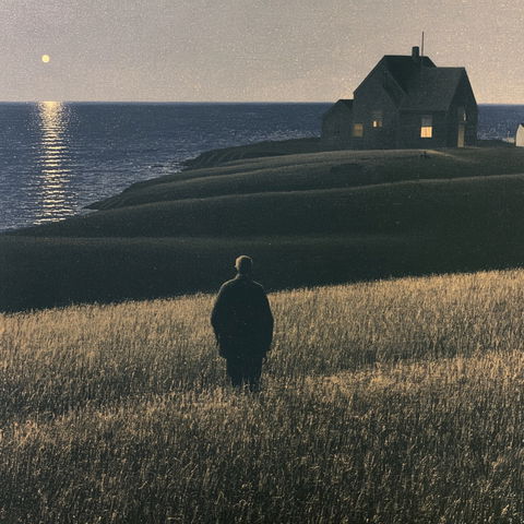 Alex Colville style (Painters), Midjourney V8.2
