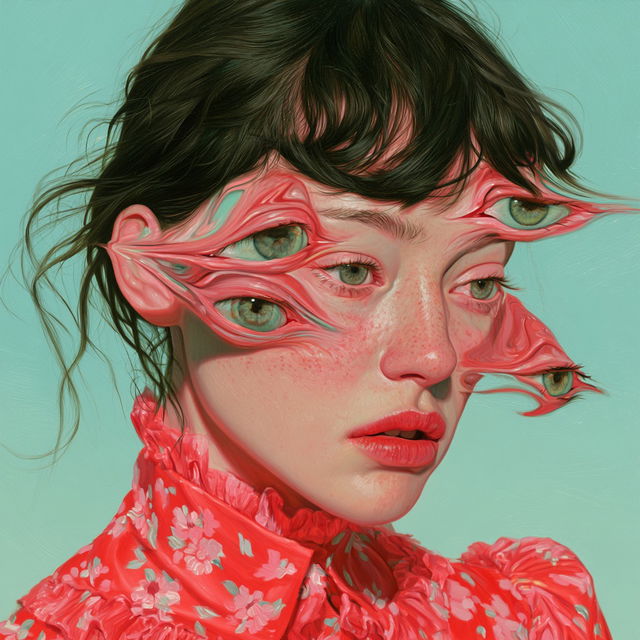 Alex Garant style, Midjourney V8.2, render 4 of 4