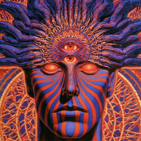 Alex Grey style (Painters), Midjourney V8.2