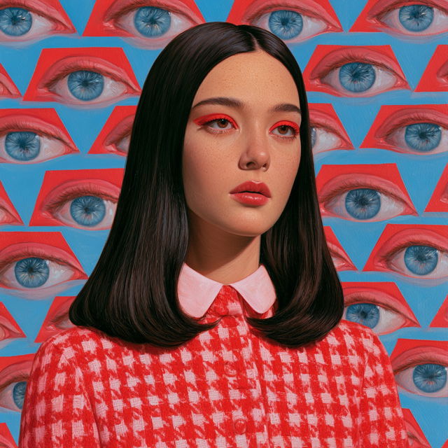 Alex Gross style, Midjourney V8.2, render 2 of 4