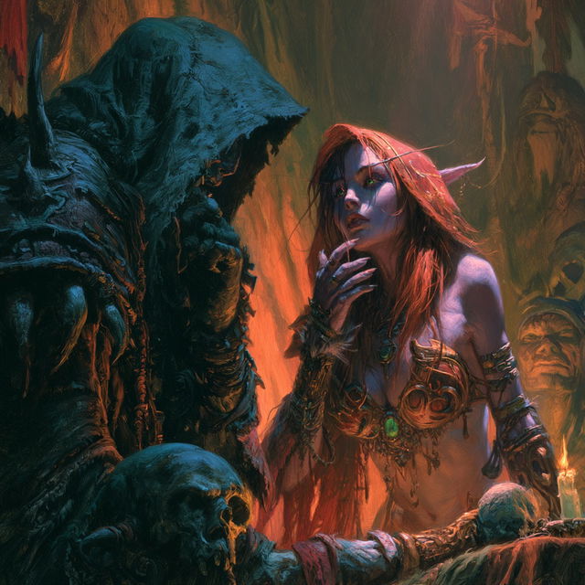 Alex Horley style, Midjourney V8.2, render 1 of 4