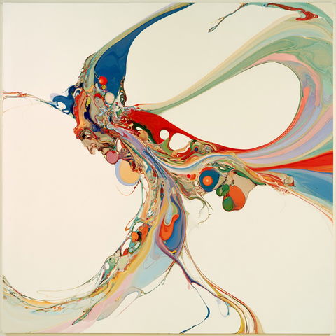 Alex Janvier style (Painters), Midjourney V8.2
