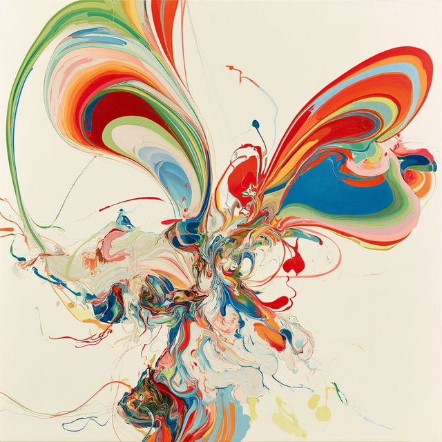 Alex Janvier style, Midjourney V8.2, render 4 of 4