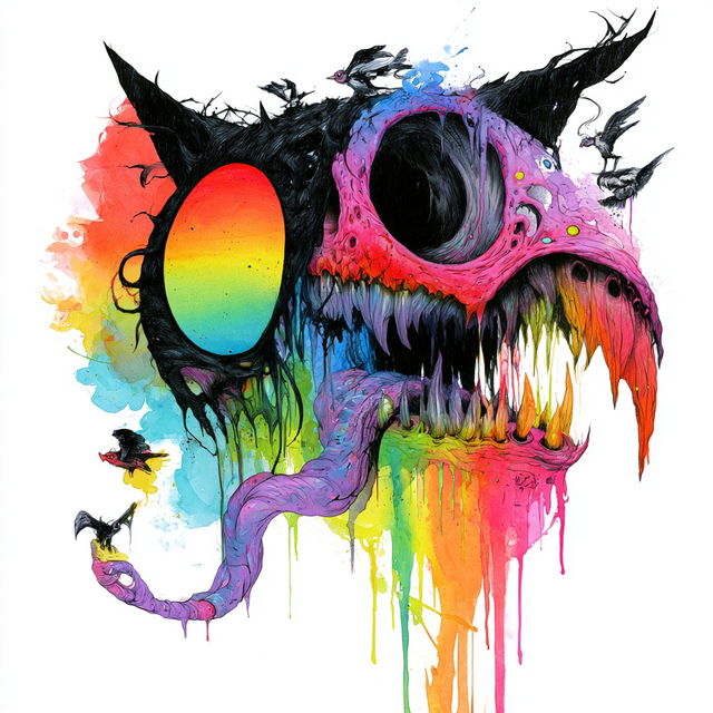 Alex Pardee style, Midjourney V8.2, render 2 of 4