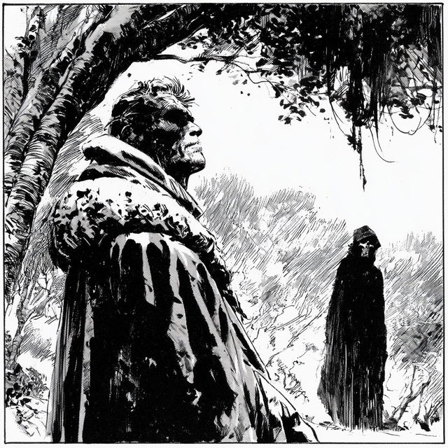 Alex Toth style, Midjourney V8.2, render 3 of 4