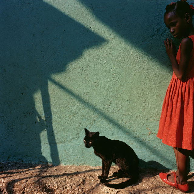 Alex Webb style, Midjourney V8.2, render 2 of 4