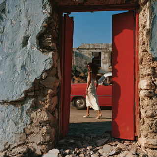 Alex Webb style, Midjourney V8.2, render 1 of 4